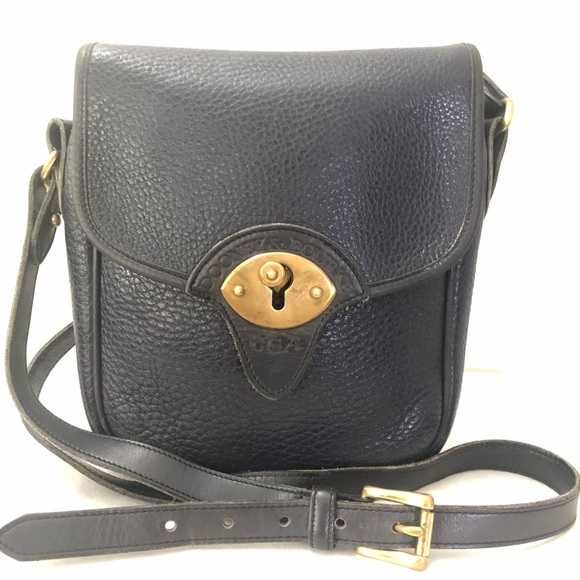 VTG DOONEY & BOURKE All Weather Leather Crossbody Bag - Picture 1 of 16